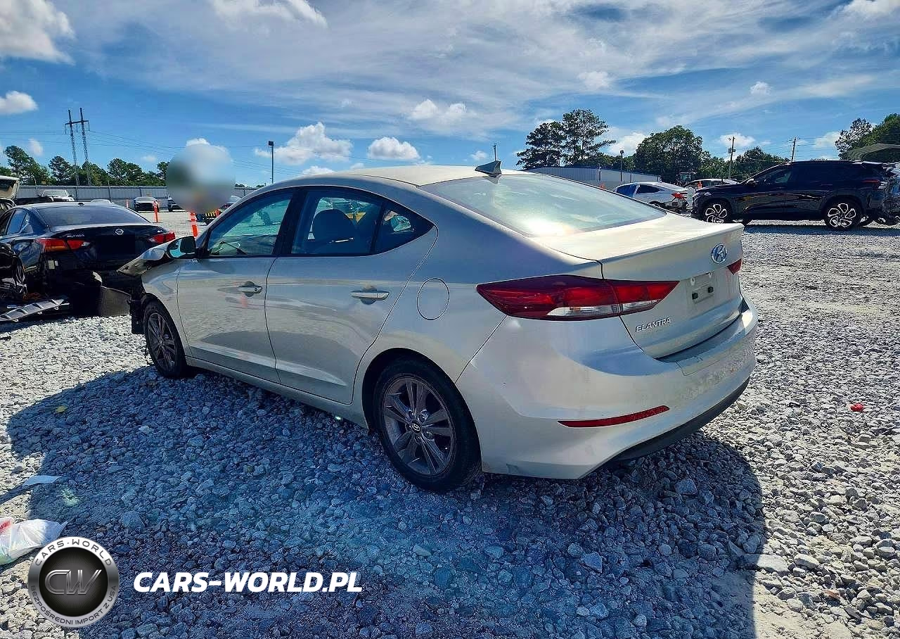2017 Hyundai Elantra Se VIN:KMHD84LF7HU064750 - 2