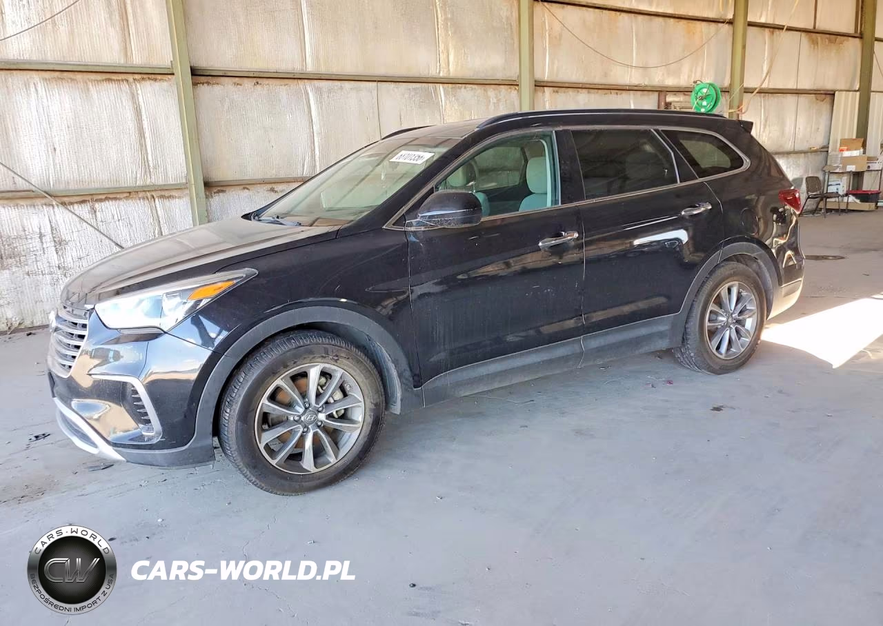 2017 Hyundai Santa Fe Se VIN:KM8SMDHF0HU220848 - 1