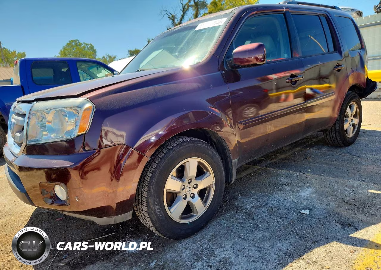 2011 Honda Pilot Exl VIN:5FNYF4H69BB010113 - 1