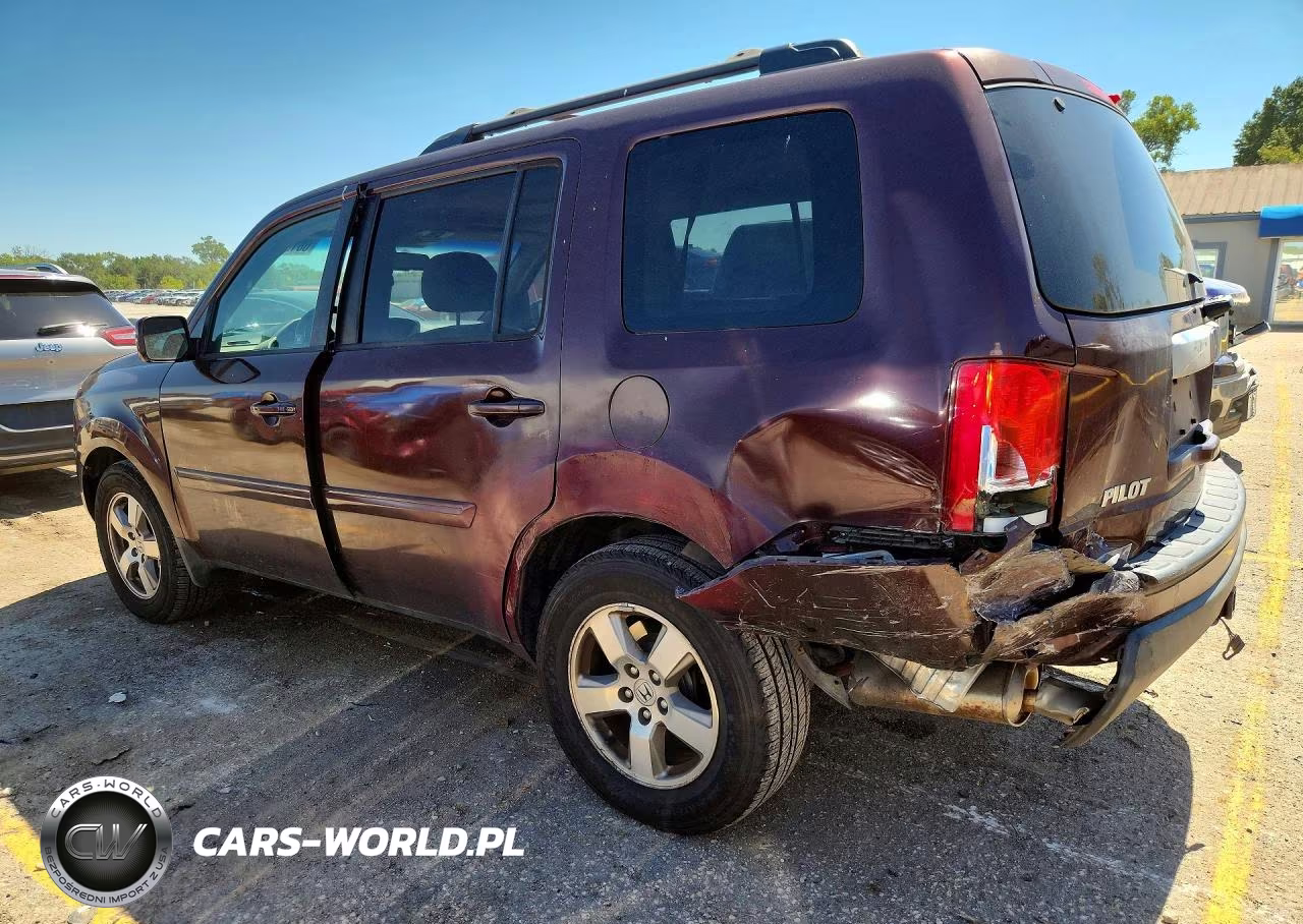 2011 Honda Pilot Exl VIN:5FNYF4H69BB010113 - 2