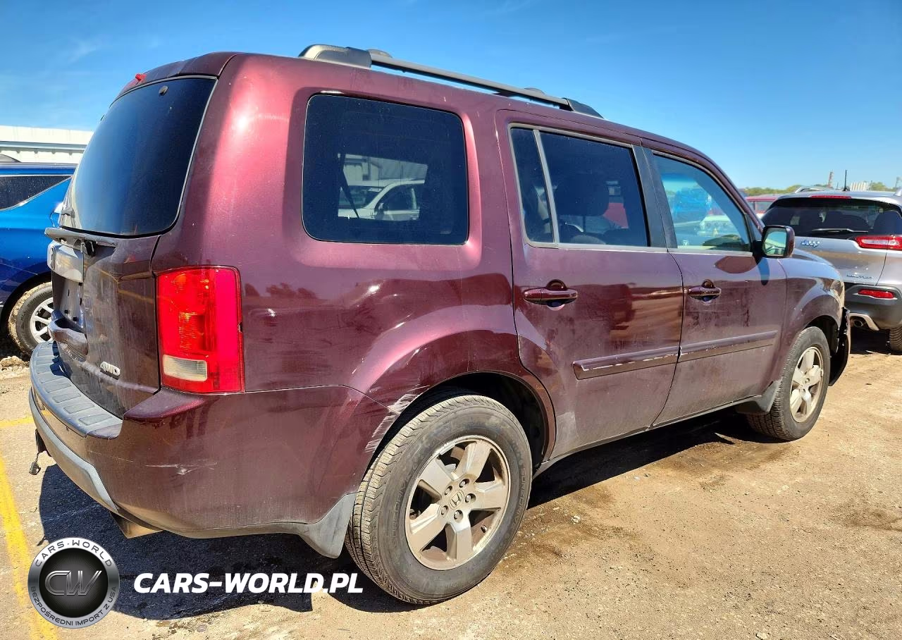 2011 Honda Pilot Exl VIN:5FNYF4H69BB010113 - 3