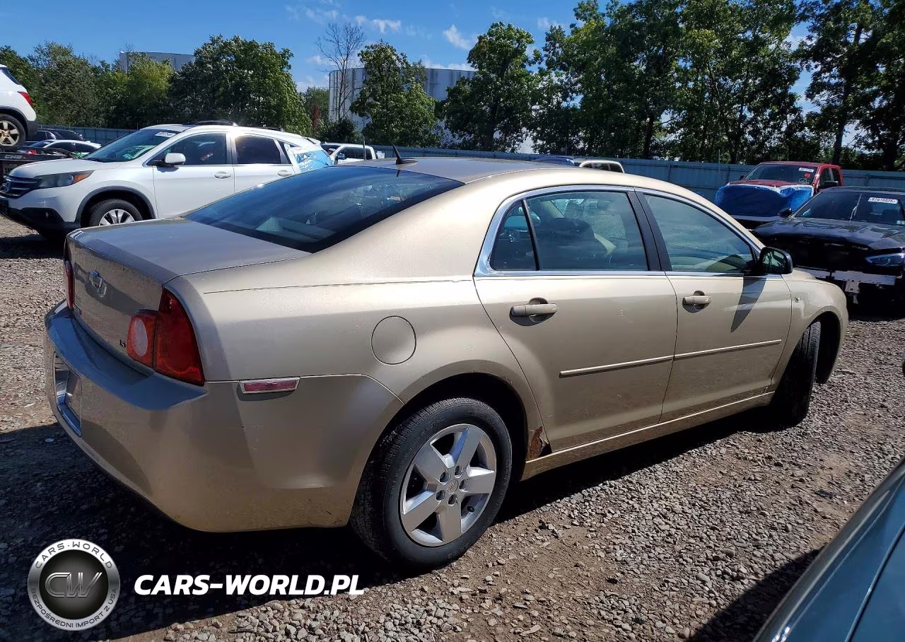 2008 Chevrolet Malibu Ls VIN:1G1ZG57B48F174243 - 3
