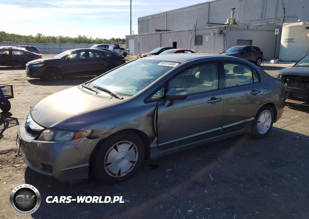 2007 Honda Civic Hybrid VIN:JHMFA36207S006315 - 1