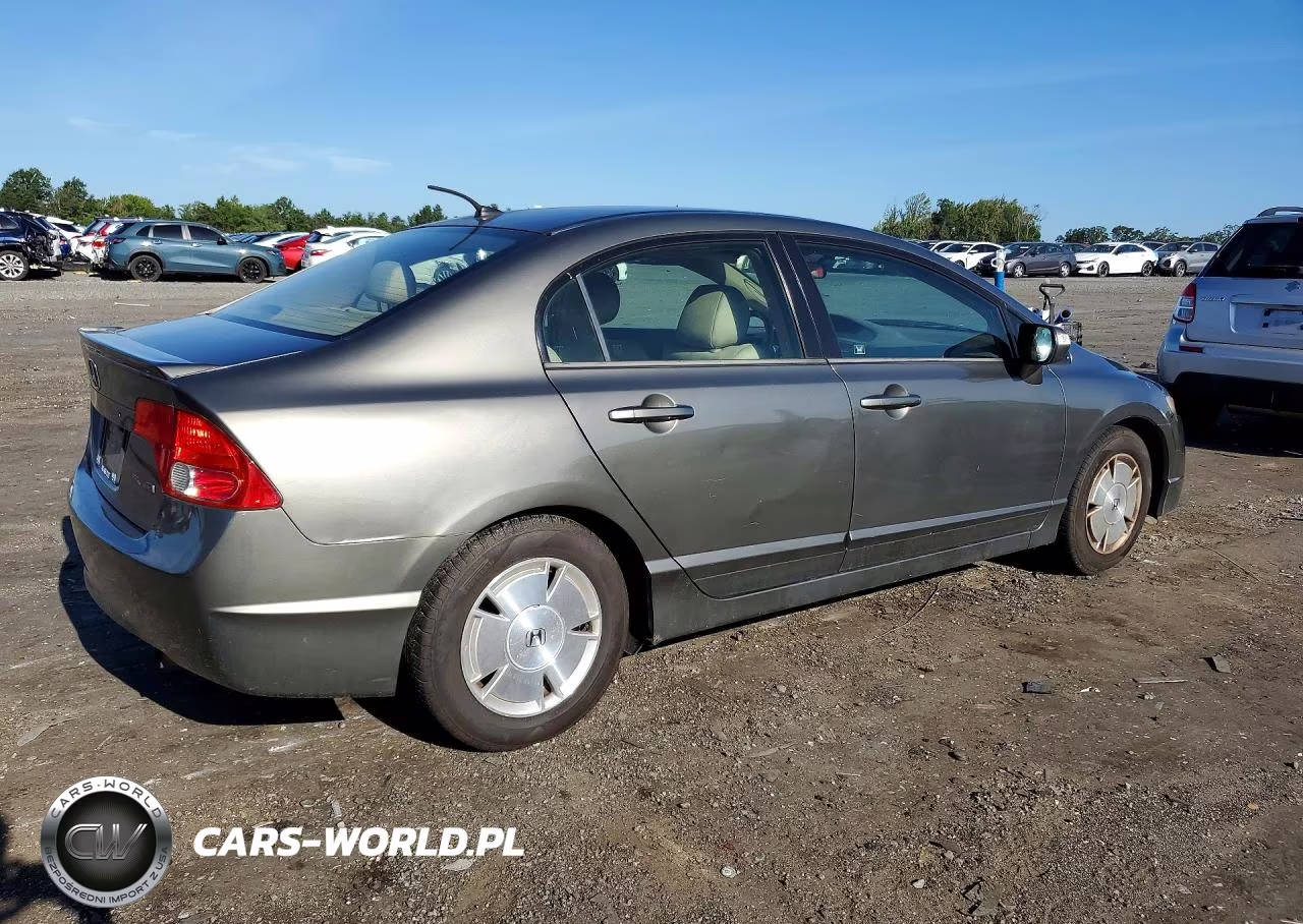 2007 Honda Civic Hybrid VIN:JHMFA36207S006315 - 3