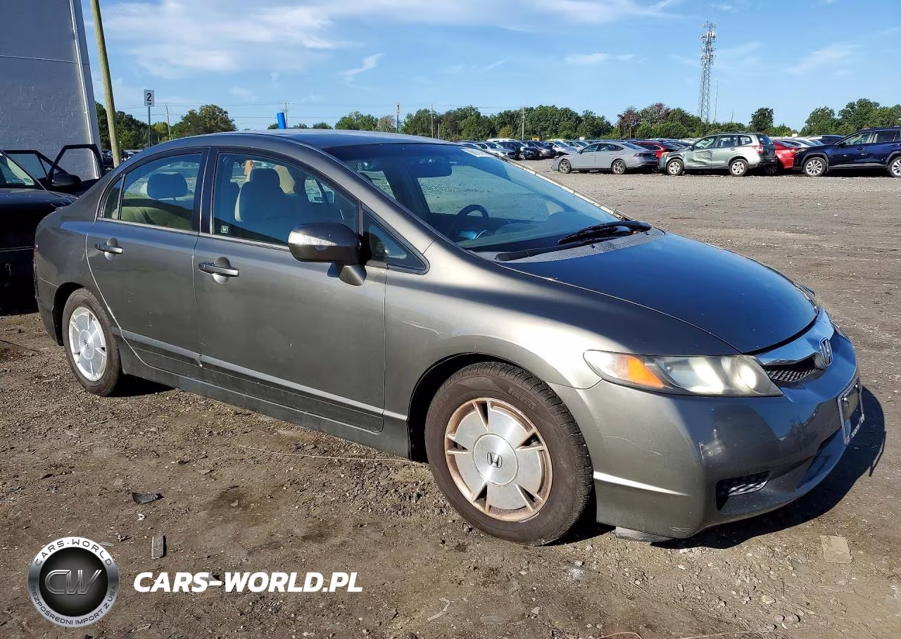 2007 Honda Civic Hybrid VIN:JHMFA36207S006315 - 4