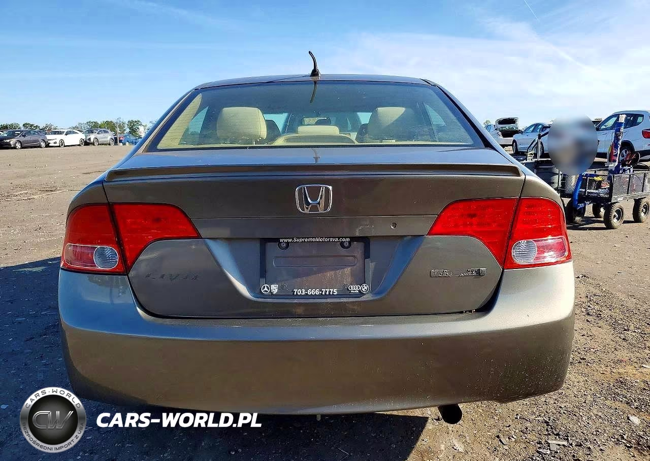 2007 Honda Civic Hybrid VIN:JHMFA36207S006315 - 6