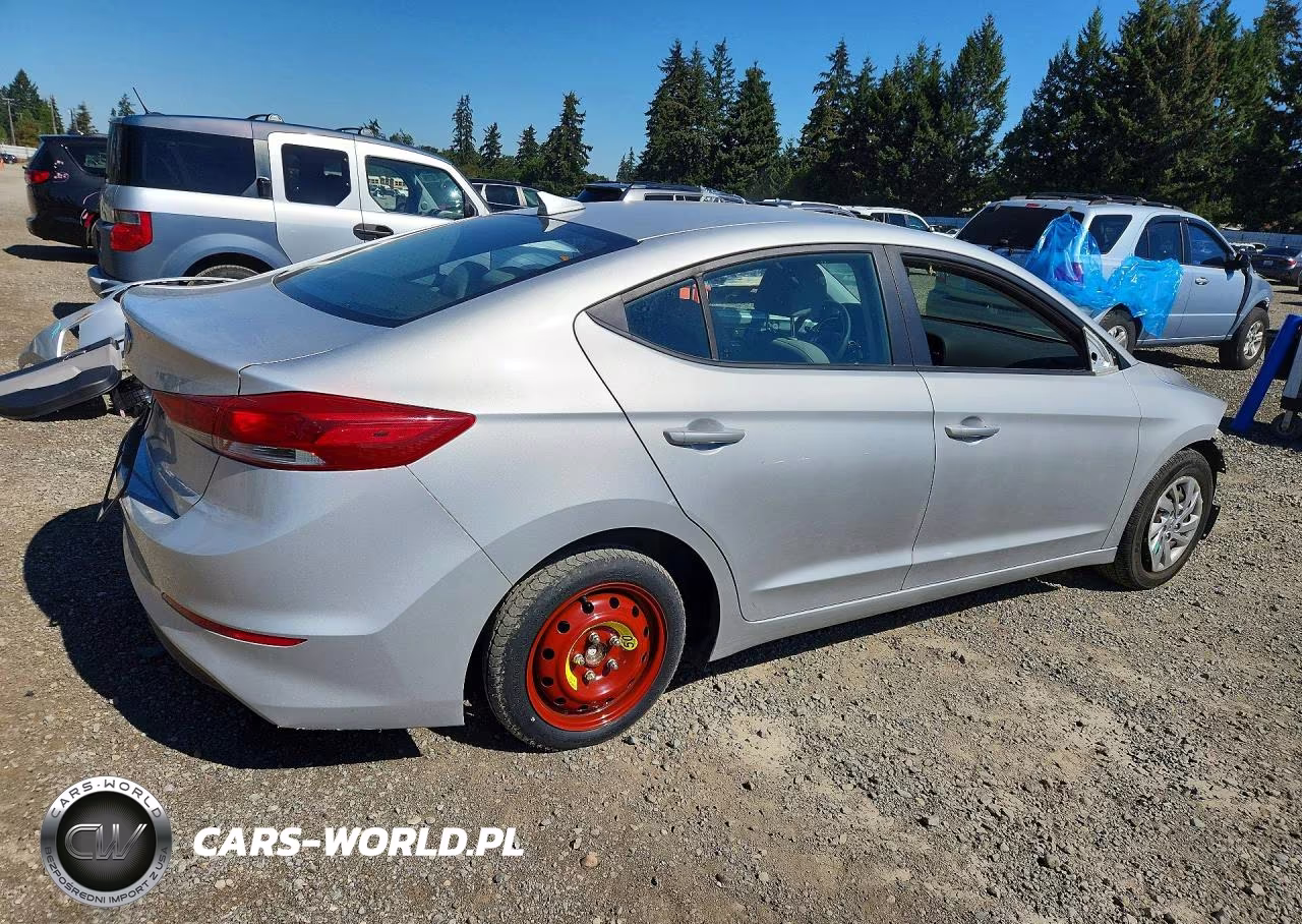 2017 Hyundai Elantra Se VIN:KMHD74LF3HU393285 - 3