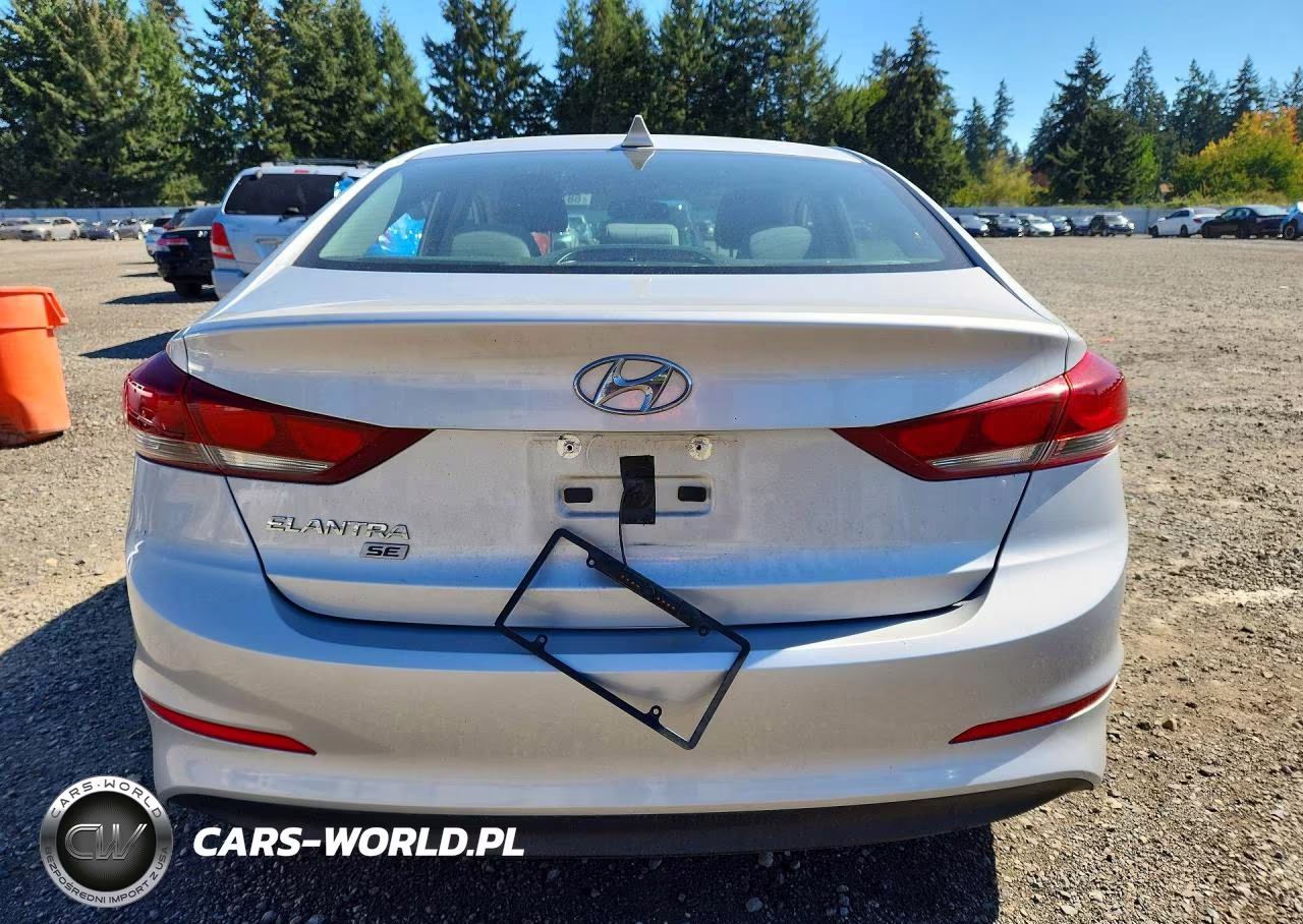 2017 Hyundai Elantra Se VIN:KMHD74LF3HU393285 - 6