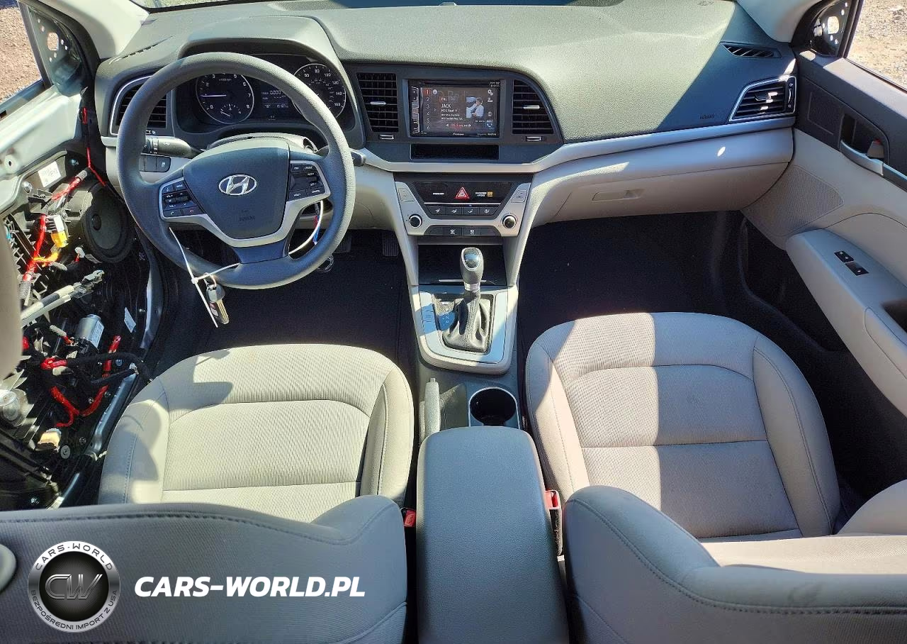 2017 Hyundai Elantra Se VIN:KMHD74LF3HU393285 - 8