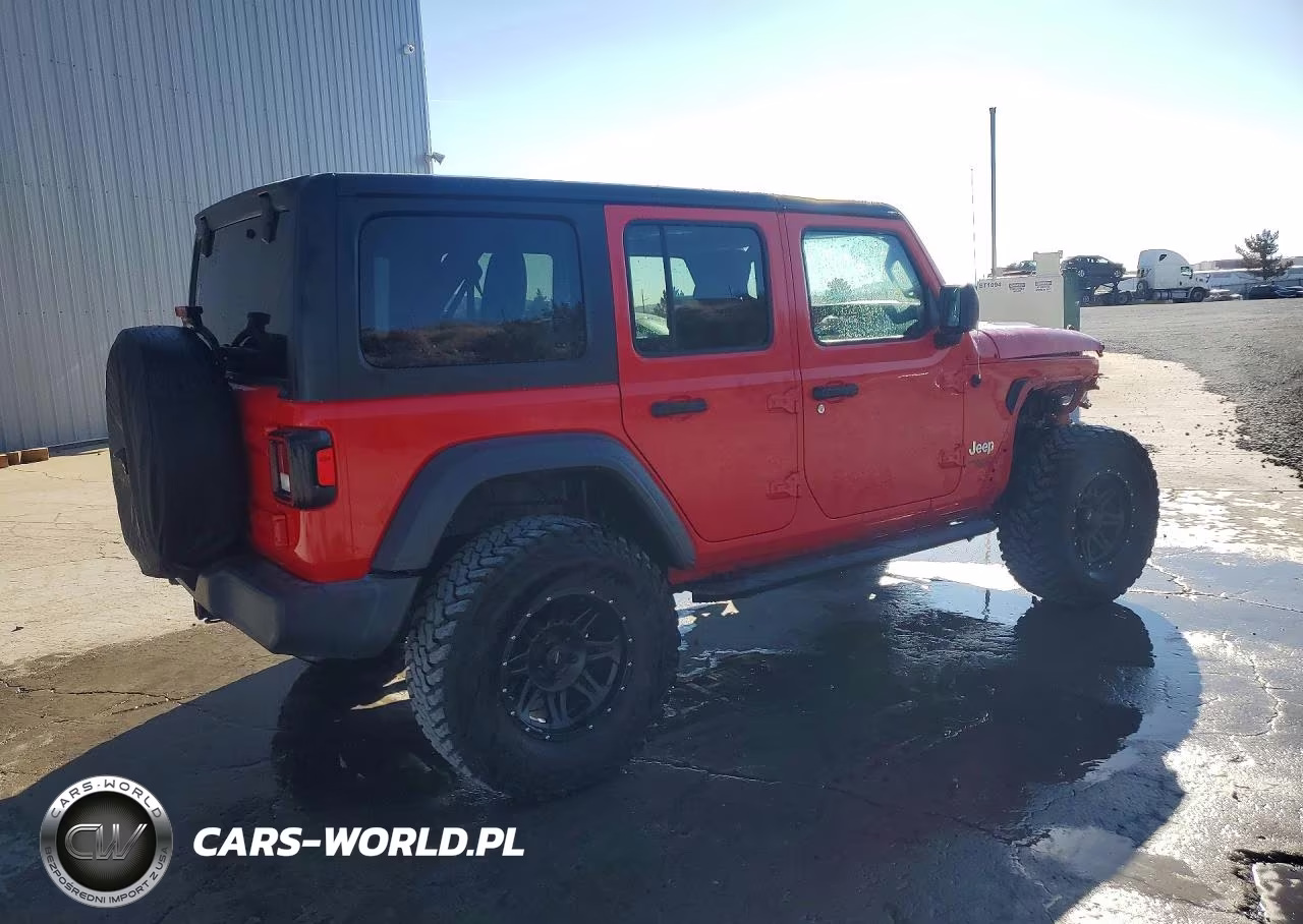 2018 Jeep Wrangler Unlimited Sport VIN:1C4HJXDG2JW294953 - 3