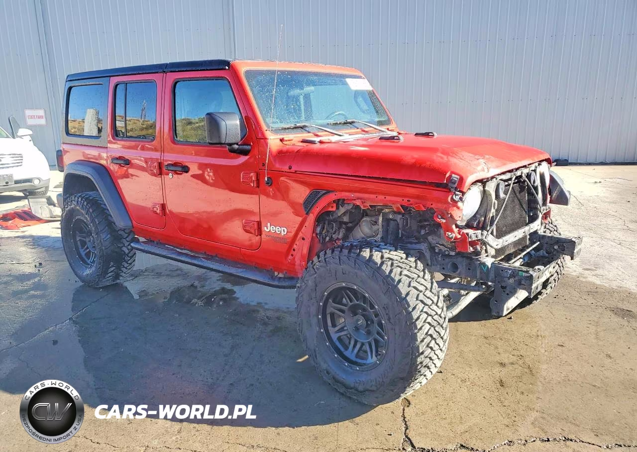 2018 Jeep Wrangler Unlimited Sport VIN:1C4HJXDG2JW294953 - 4