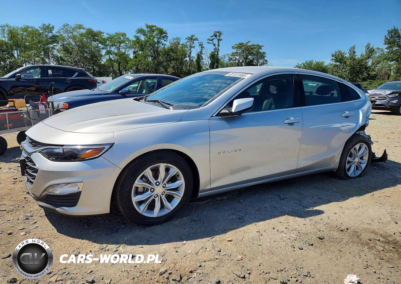 2022 Chevrolet Malibu Lt VIN:1G1ZD5ST7NF165508 - 1