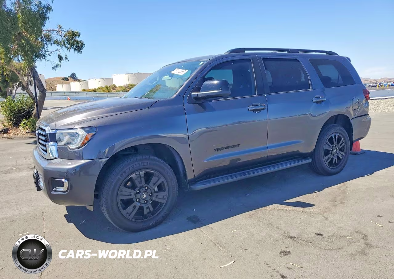 2018 Toyota Sequoia Trd Sport VIN:5TDBY5G18JS158520 - 1