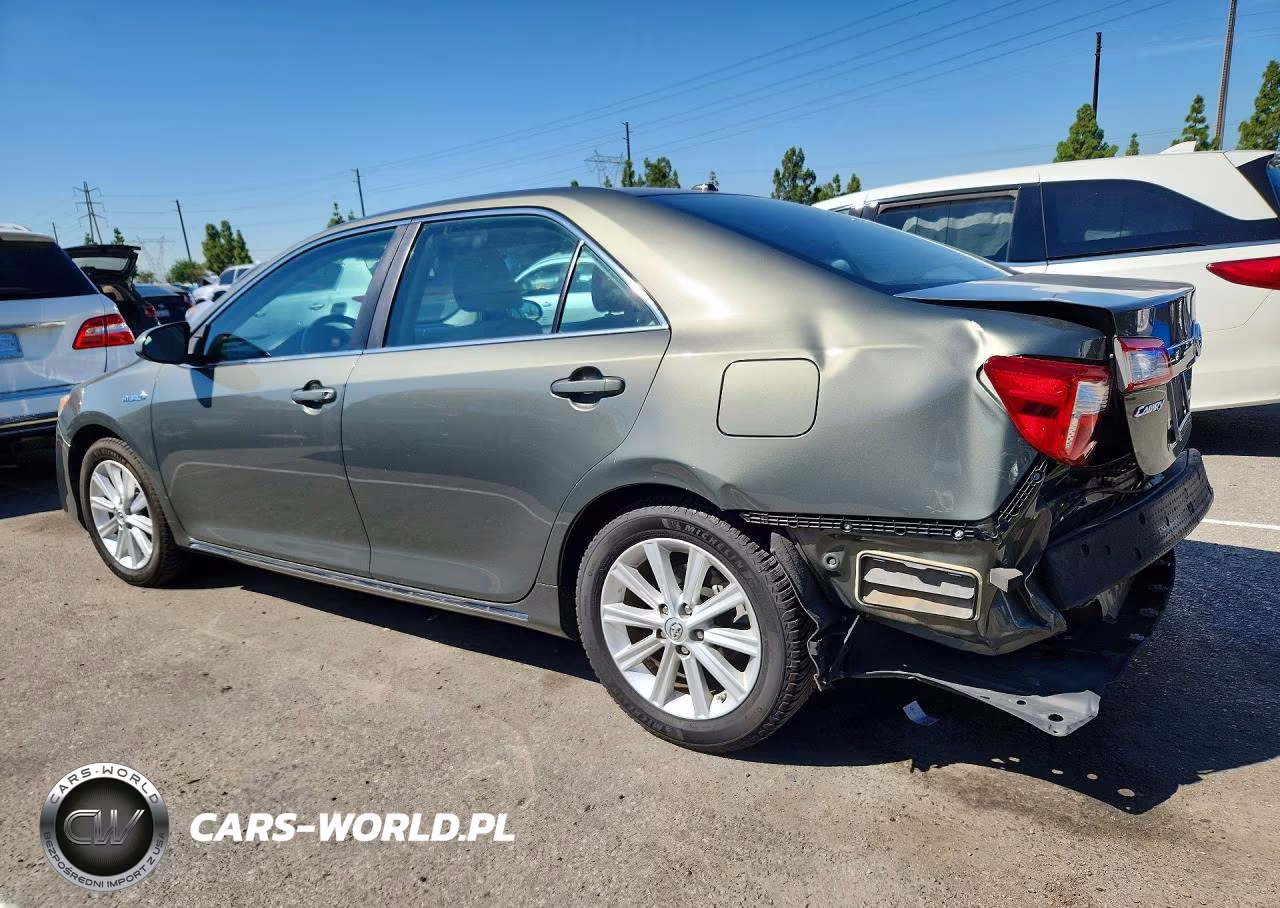 2014 Toyota Camry Hybrid Xle VIN:4T1BD1FK1EU125242 - 2