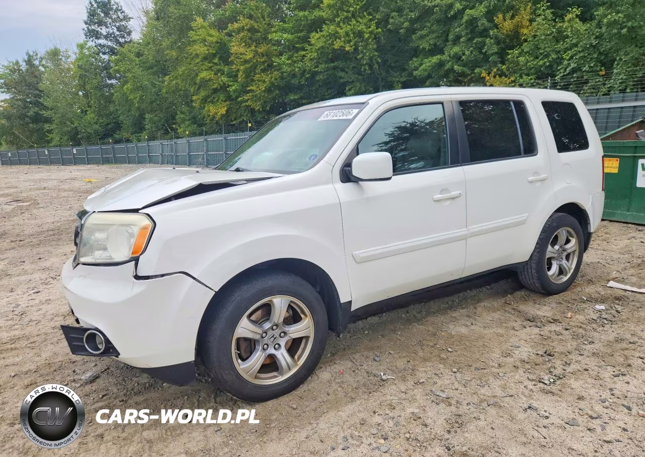 2015 Honda Pilot Exl VIN:5FNYF4H57FB029367 - 1