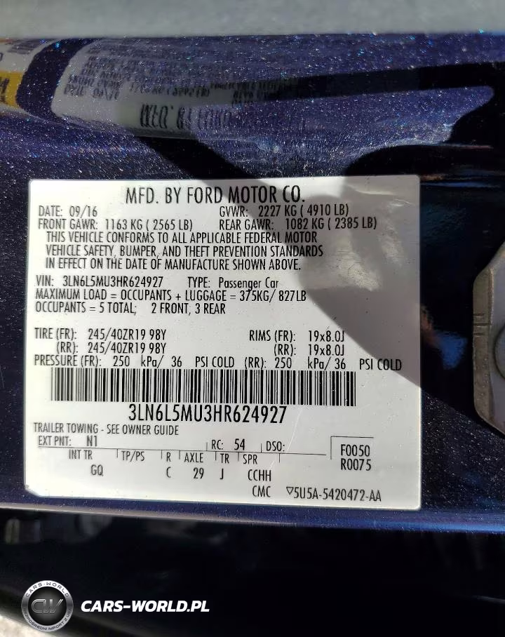 2017 Lincoln Mkz Hybrid Reserve VIN:3LN6L5MU3HR624927 - 12