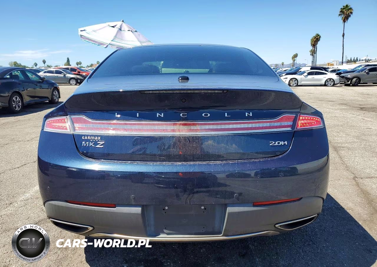 2017 Lincoln Mkz Hybrid Reserve VIN:3LN6L5MU3HR624927 - 6