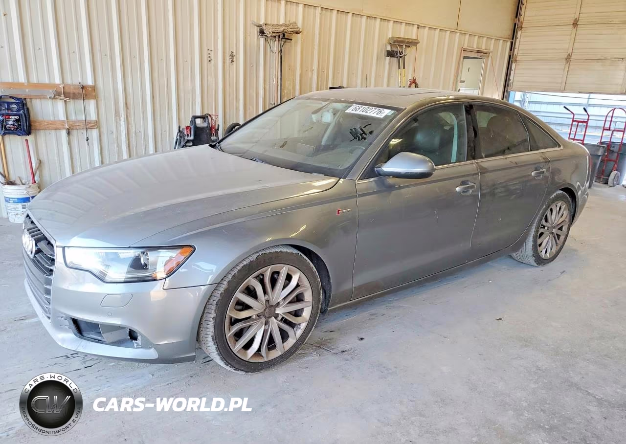 2012 Audi A6 VIN:WAUBGAFC0CN006218 - 1