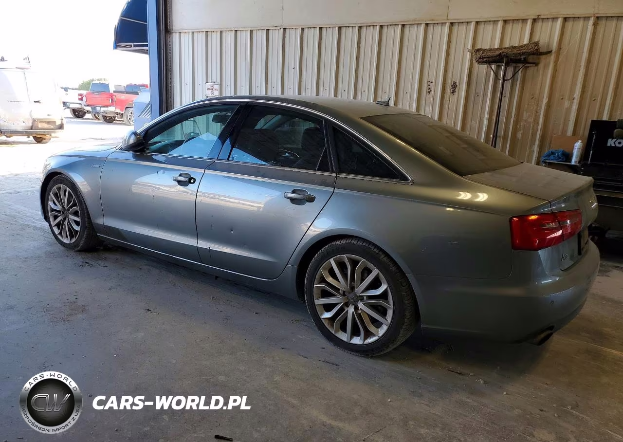 2012 Audi A6 VIN:WAUBGAFC0CN006218 - 2
