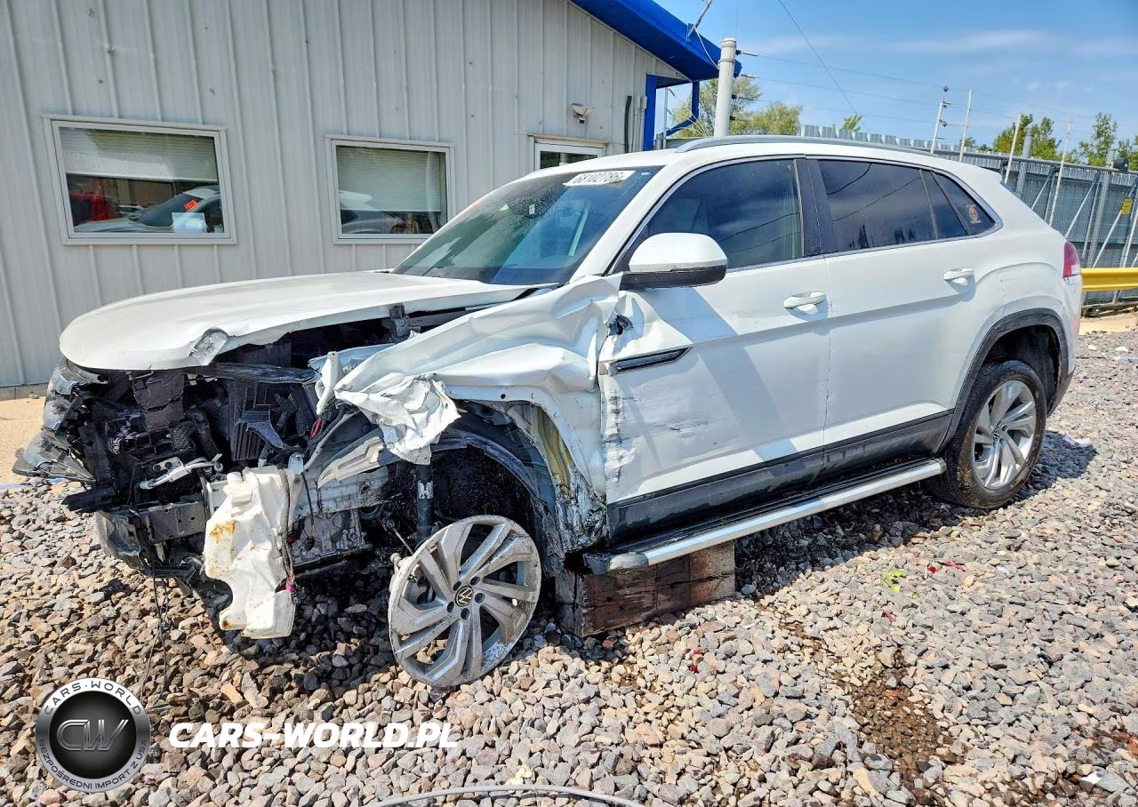 2021 Volkswagen Atlas Cross Sport Sel VIN:1V2BC2CA1MC237244 - 1