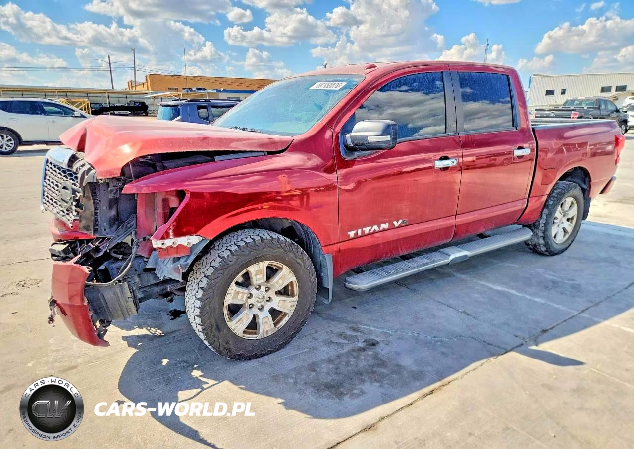 2018 Nissan Titan Sv VIN:1N6AA1E57JN539728 - 1