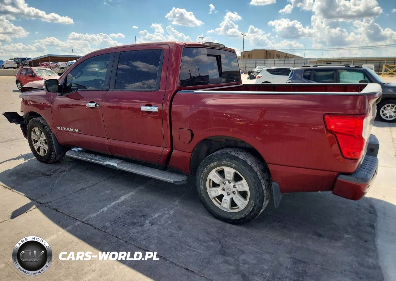 2018 Nissan Titan Sv VIN:1N6AA1E57JN539728 - 2