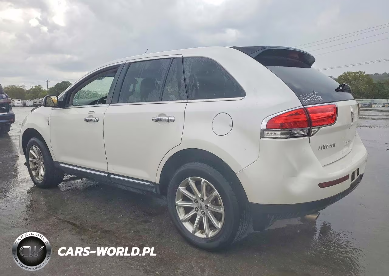 2012 Lincoln Mkx VIN:2LMDJ8JK6CBL03395 - 2