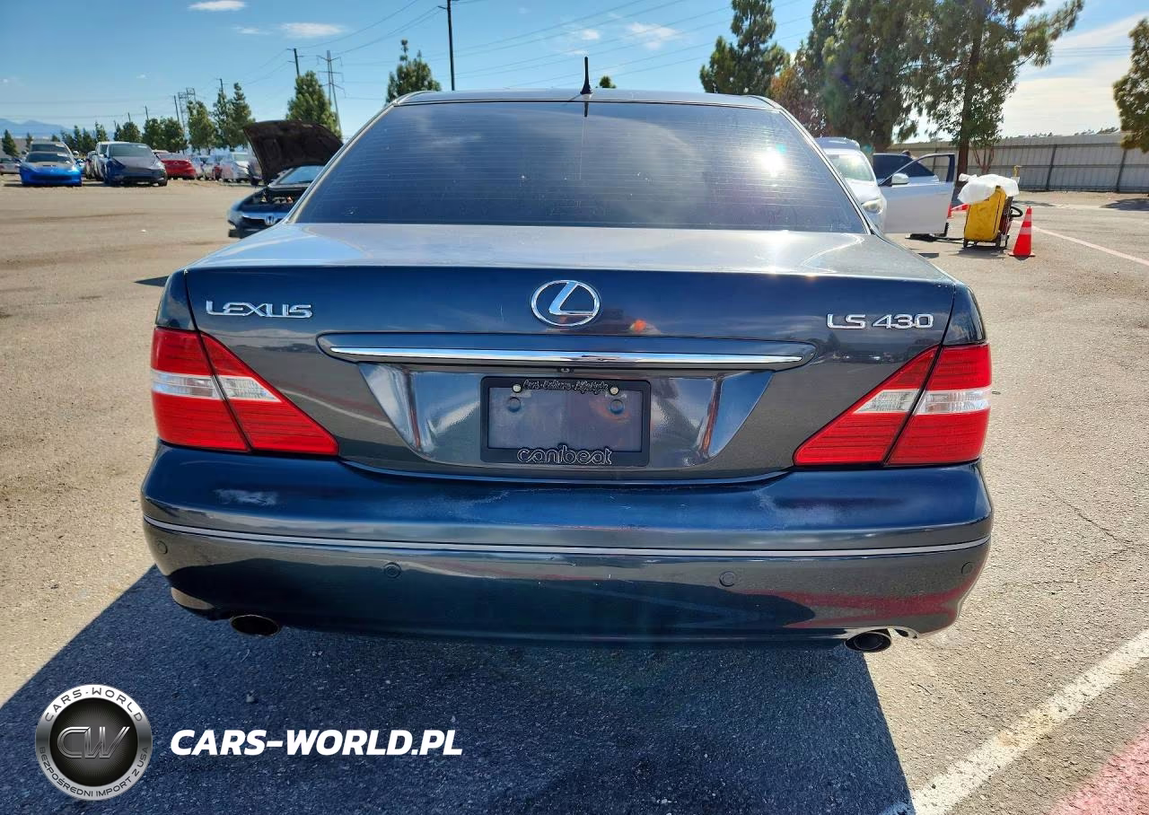 2005 Lexus Ls 430 VIN:JTHBN36F050174552 - 6