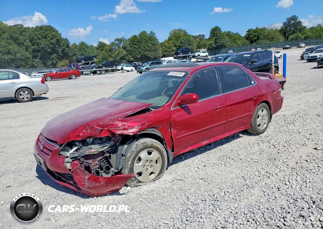2002 Honda Accord Ex VIN:1HGCG16562A019376 - 1