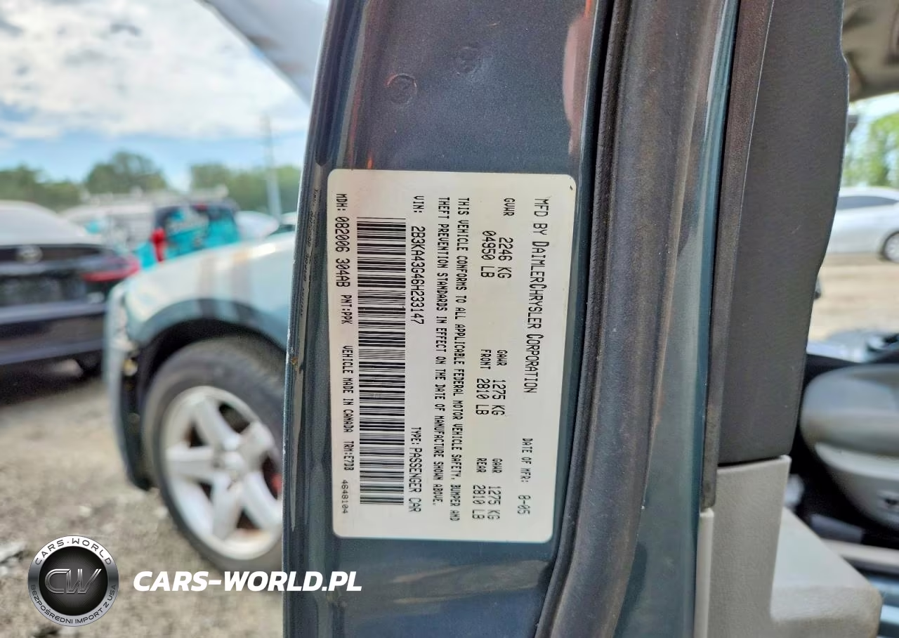 2006 Dodge Charger Se VIN:2B3KA43G46H233147 - 12