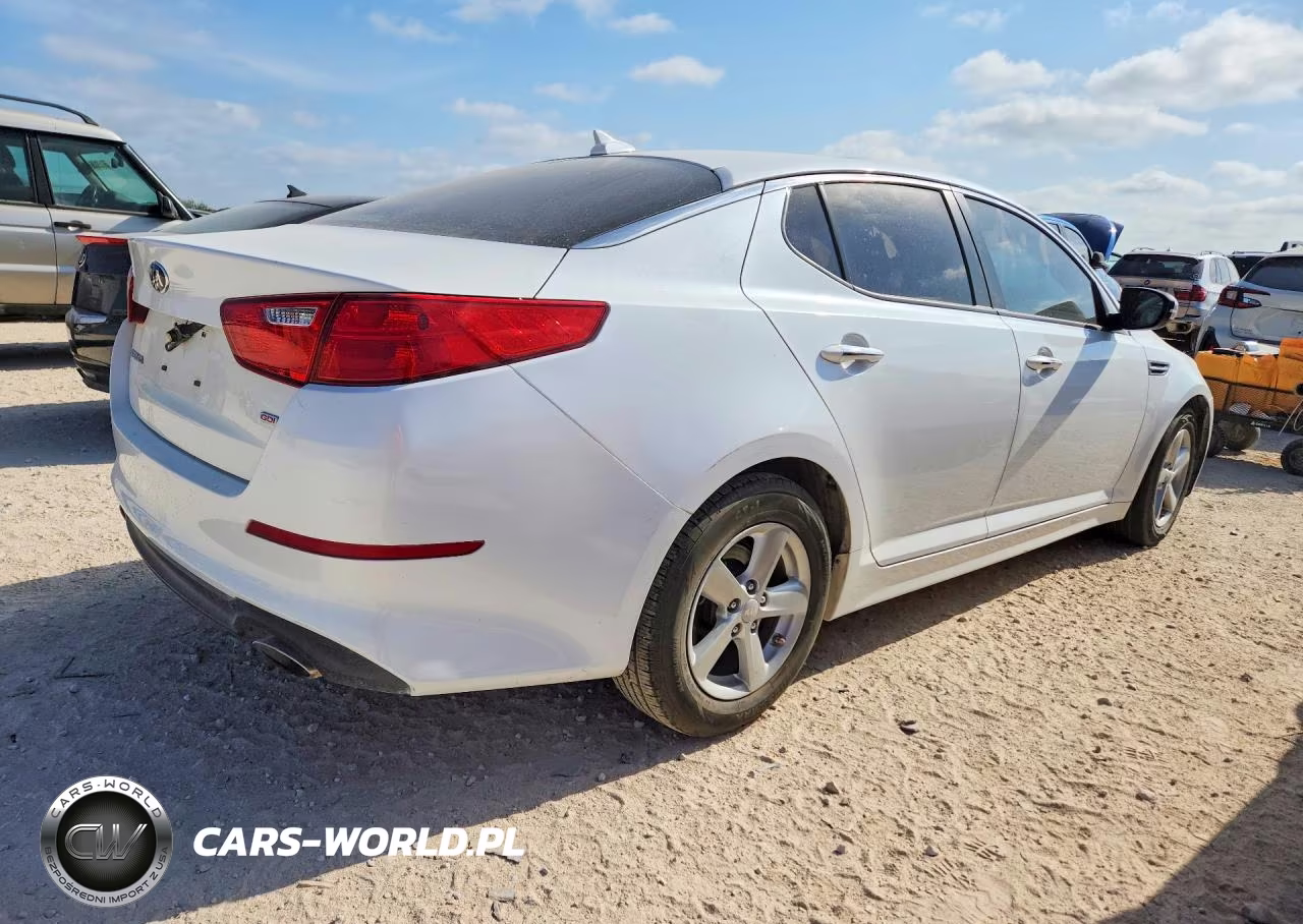 2014 Kia Optima Lx VIN:KNAGM4A73E5512784 - 3