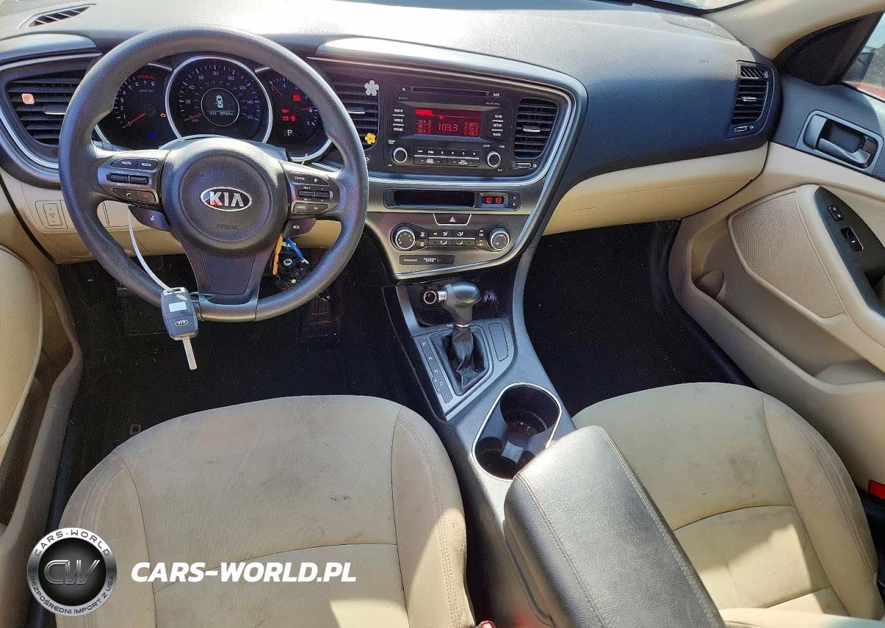 2014 Kia Optima Lx VIN:KNAGM4A73E5512784 - 8