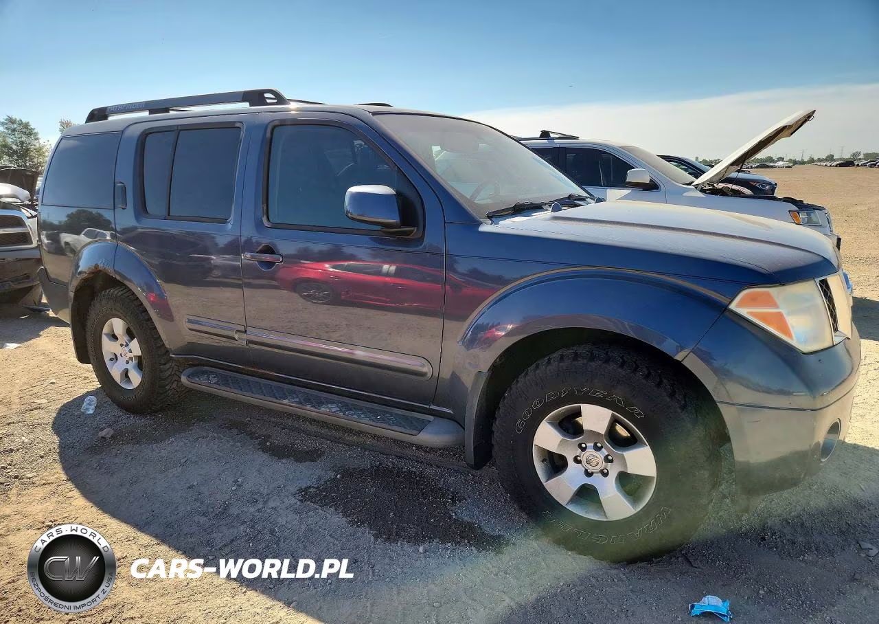 2005 Nissan Pathfinder Xe VIN:5N1AR18W25C708230 - 4