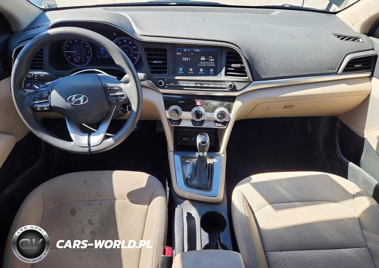 2019 Hyundai Elantra Sel VIN:5NPD84LF2KH463460 - 8