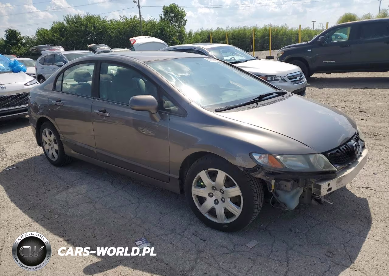 2011 Honda Civic Lx VIN:19XFA1F50BE035079 - 4
