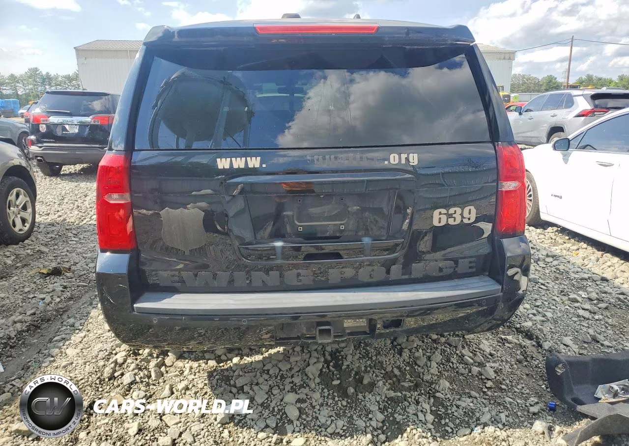 2015 Chevrolet Tahoe Police VIN:1GNSK2EC9FR654668 - 6