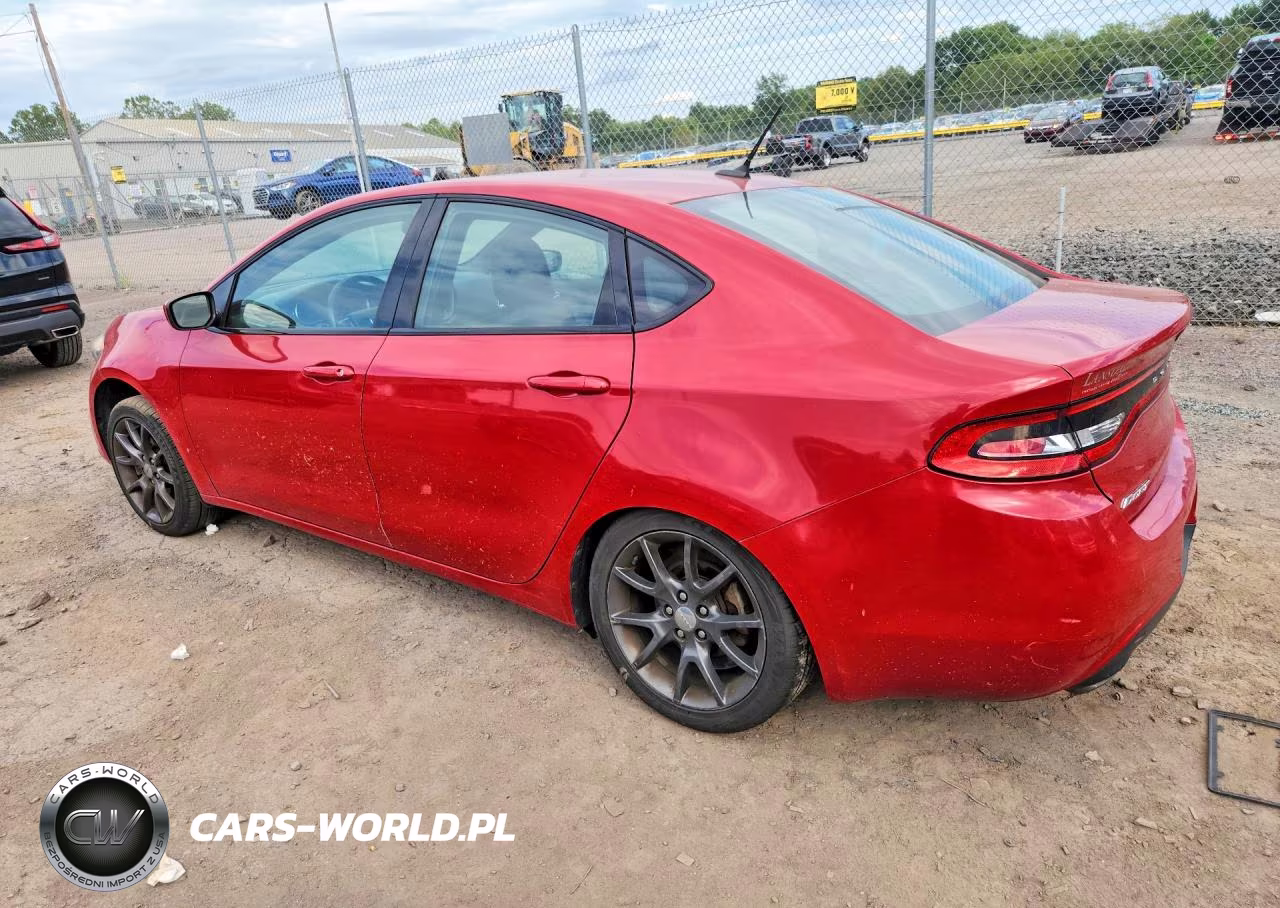 2016 Dodge Dart Sxt VIN:1C3CDFBBXGD530275 - 2