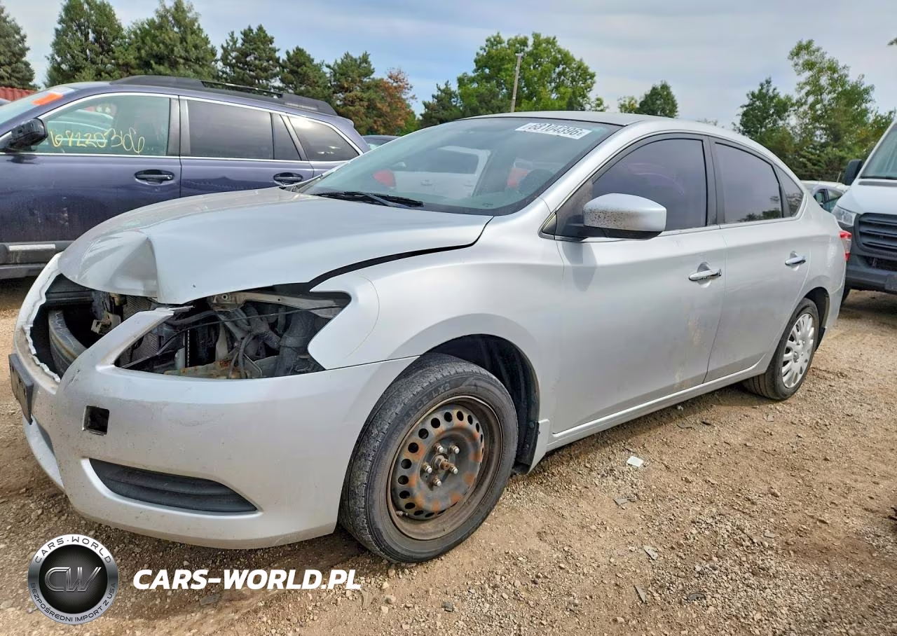 2015 Nissan Sentra S VIN:3N1AB7AP5FY229391 - 1