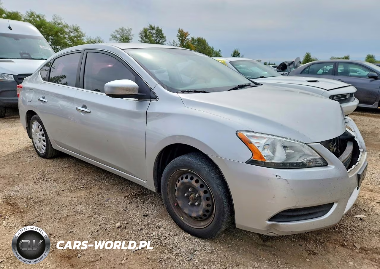 2015 Nissan Sentra S VIN:3N1AB7AP5FY229391 - 4