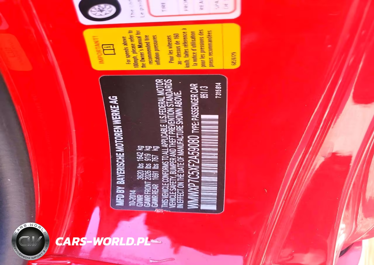 2015 Mini Cooper S VIN:WMWXP7C5XF2A59080 - 12