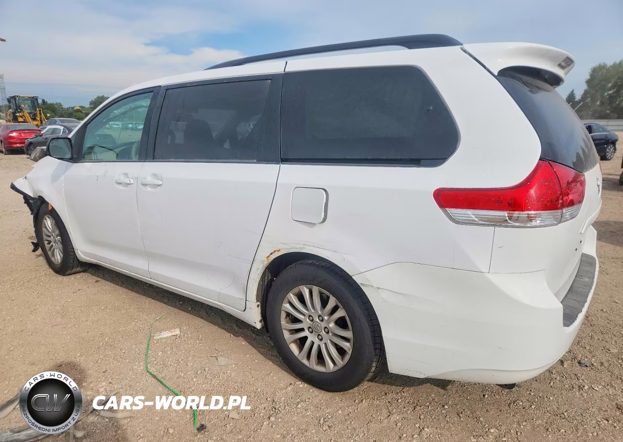2012 Toyota Sienna Xle 8-Passenger VIN:5TDYK3DCXCS259647 - 2