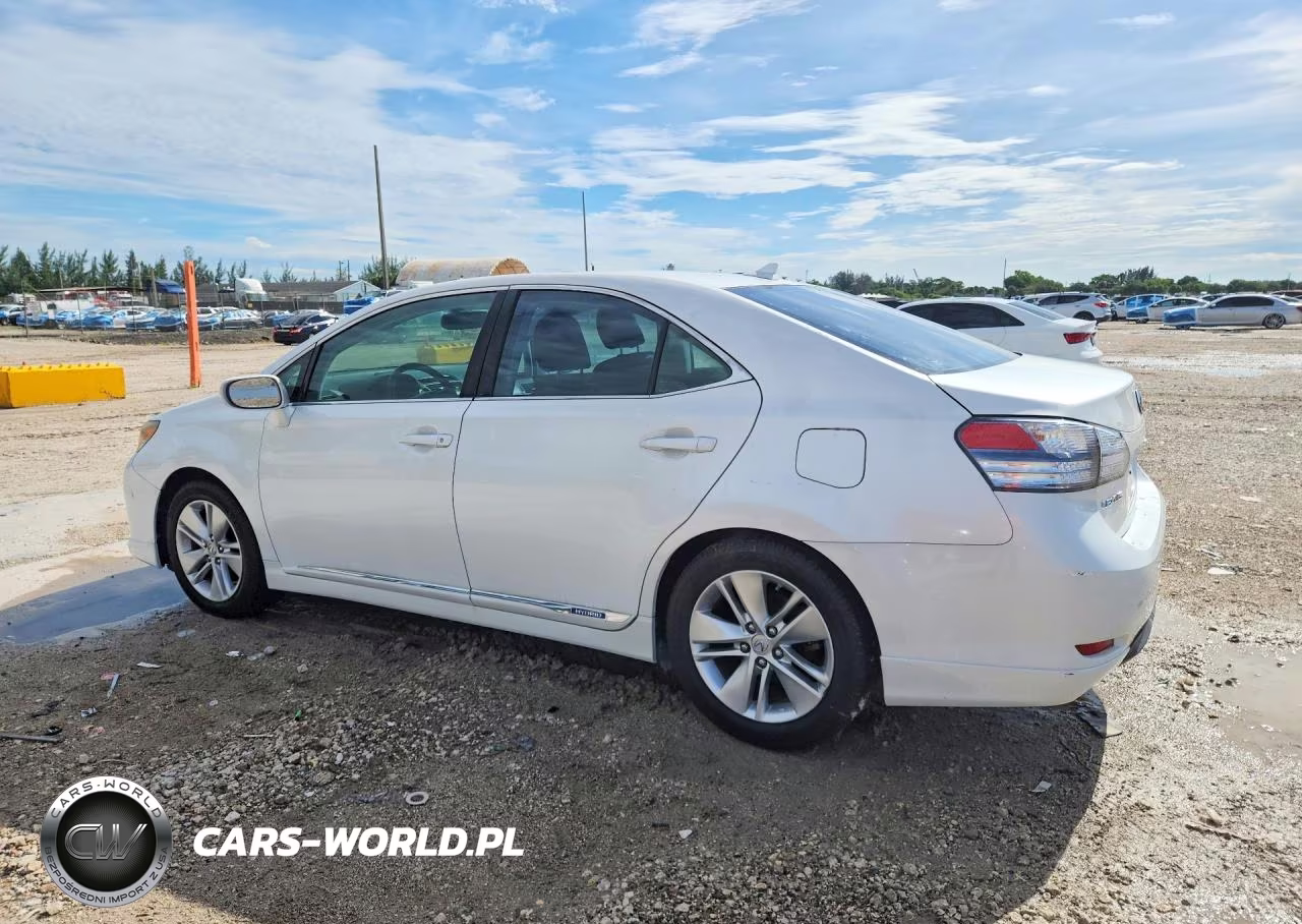 2010 Lexus Hs 250H VIN:JTHBB1BA9A2029810 - 2