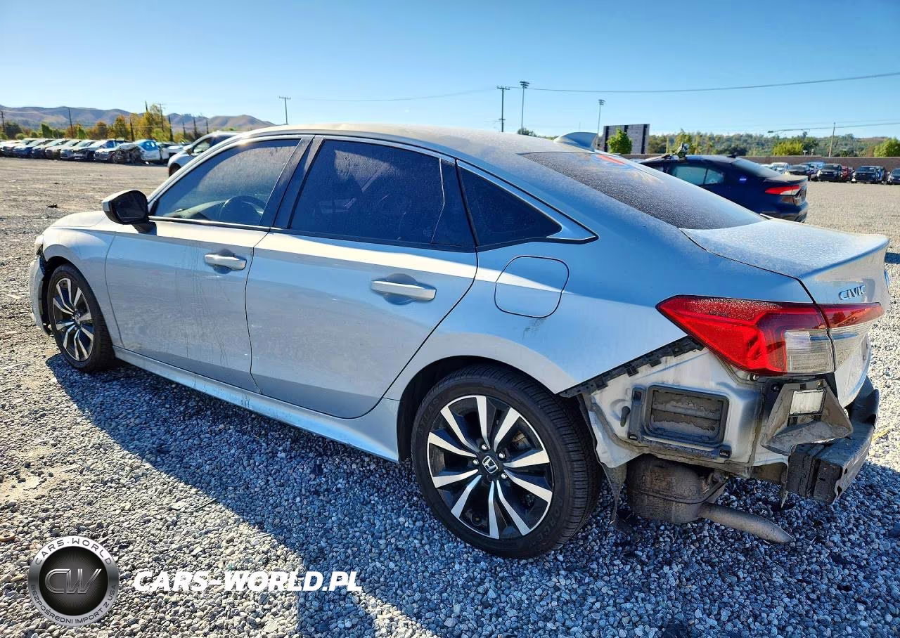 2022 Honda Civic Ex VIN:2HGFE1F78NH328504 - 2