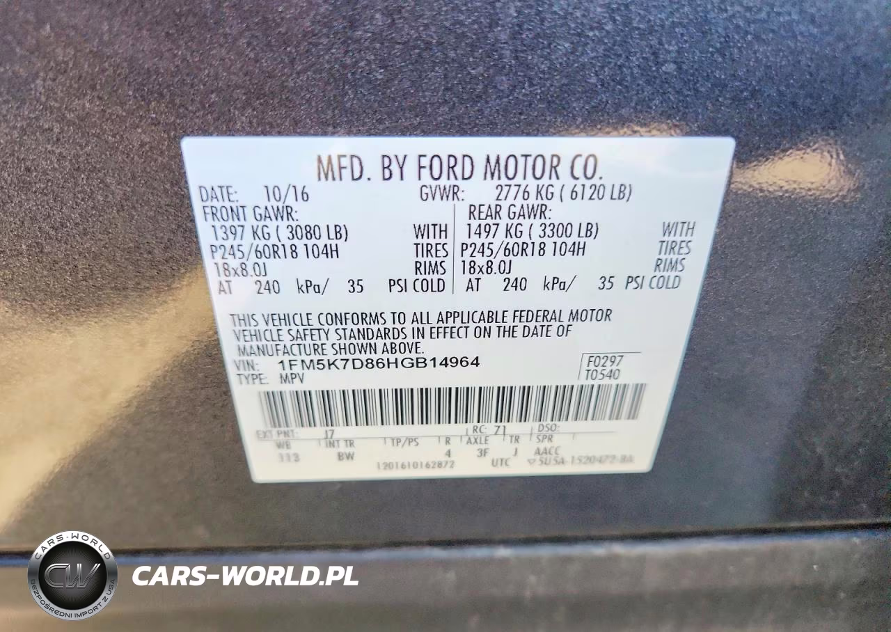 2017 Ford Explorer Xlt VIN:1FM5K7D86HGB14964 - 13