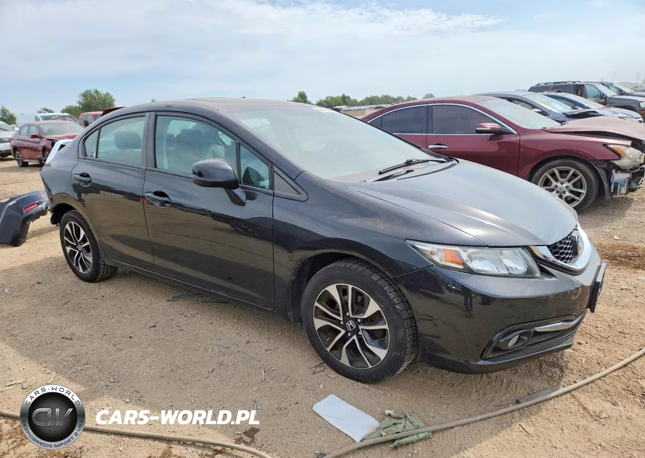 2013 Honda Civic Exl VIN:19XFB2F96DE059508 - 4