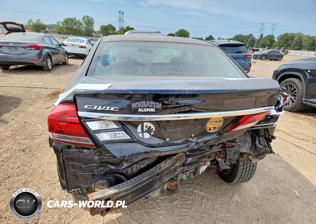 2013 Honda Civic Exl VIN:19XFB2F96DE059508 - 6