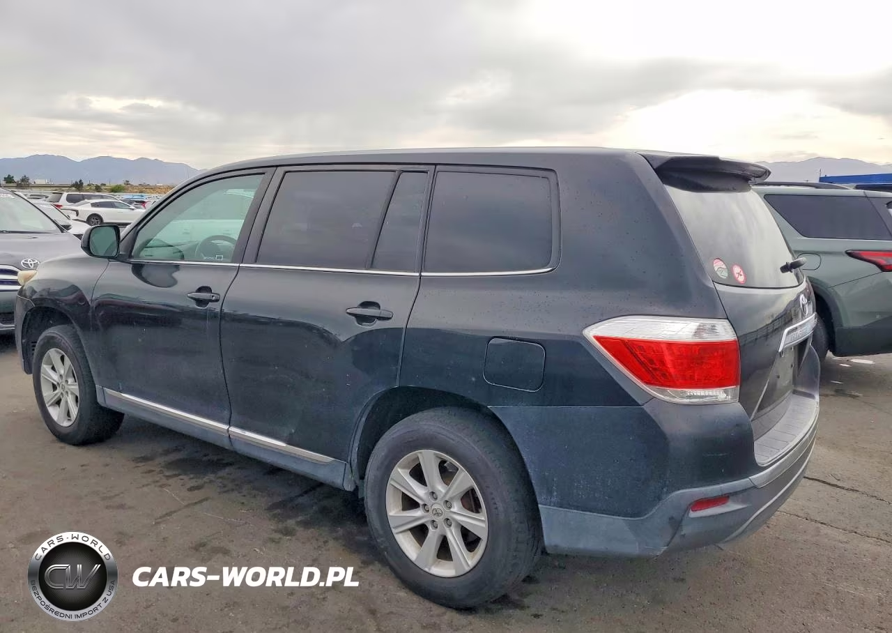 2013 Toyota Highlander Base VIN:5TDZK3EH7DS103968 - 2
