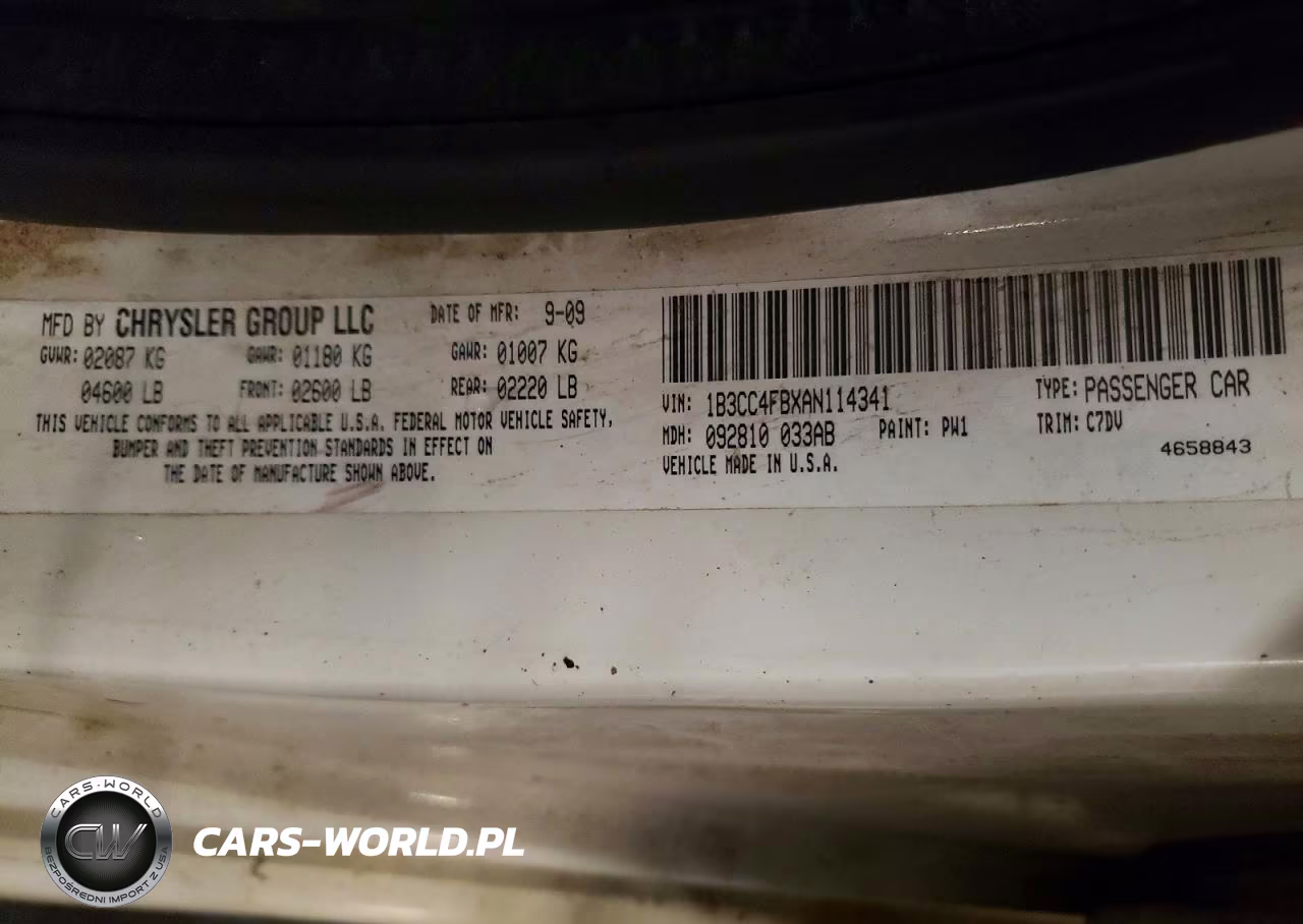 2010 Dodge Avenger Sxt VIN:1B3CC4FBXAN114341 - 12