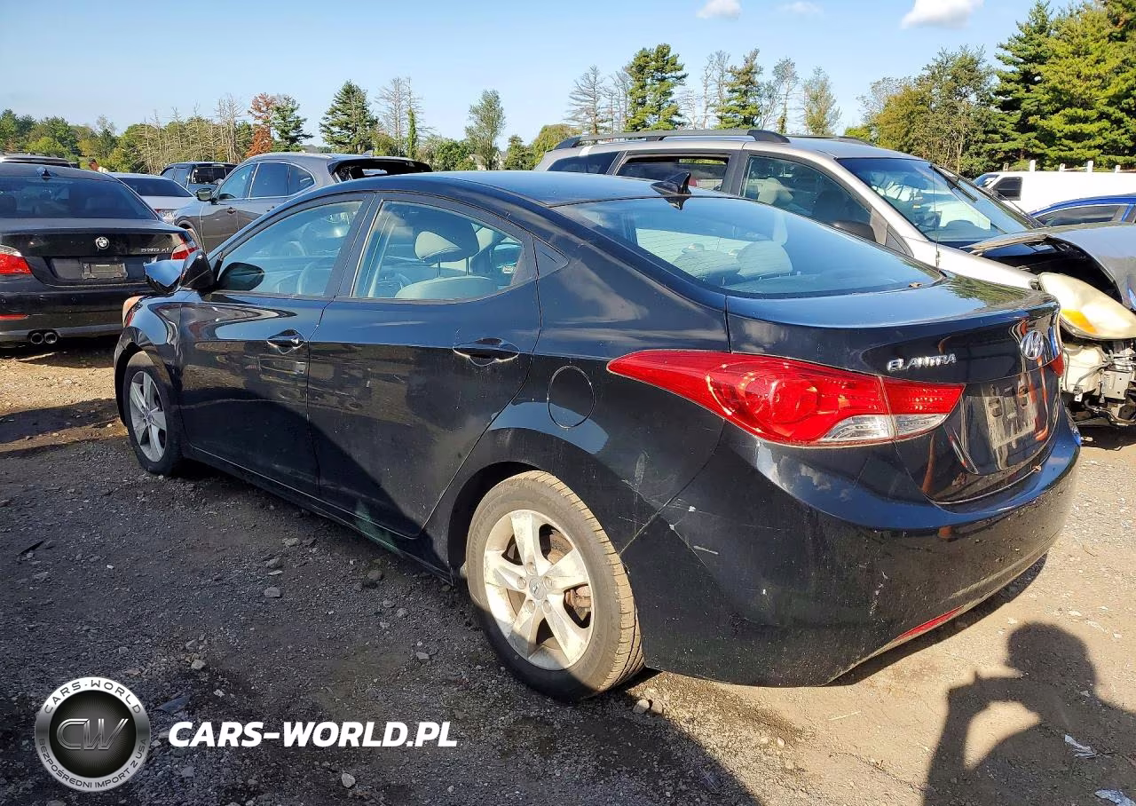2012 Hyundai Elantra Gls VIN:5NPDH4AE9CH095810 - 2