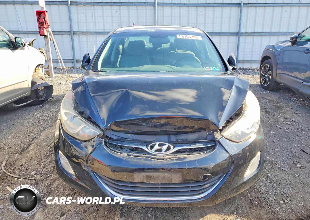 2012 Hyundai Elantra Gls VIN:5NPDH4AE9CH095810 - 5